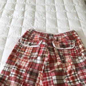 Madras Plaid Shorts